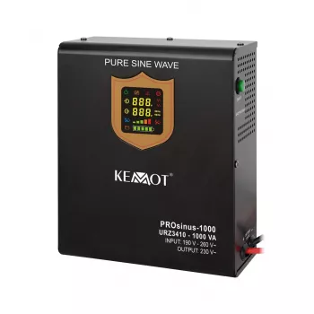 KEMOT PROsinus-1000 UPS de parede 1000VA/700W onda sinusoidal pura 12V 230V