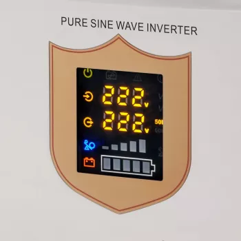 KEMOT PROsinus-2000 Alimentação de emergência – Inversor de onda sinusoidal pura com função de carregamento 12V, 230V, 2000VA/1200W