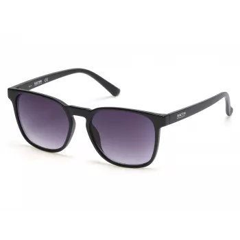 Óculos de sol KENNETH COLE KC1414-5402B homem retangulares - armação preta lentes cinzentas 55/18/145 mm UV400