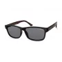 Kenneth Cole KC2985-5801A Óculos de sol retangulares de homem em acetato - preto/cinzento 58mm