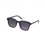 Óculos de sol KENNETH COLE KC3005-5301B Unisex retangulares - armação preta lentes cinzentas 53mm
