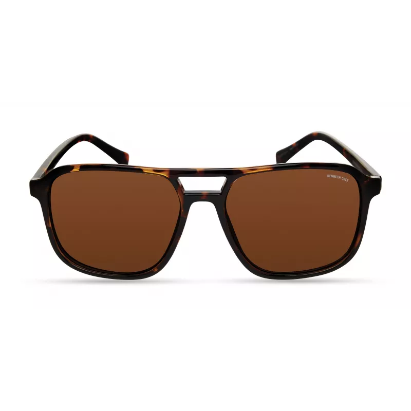 Óculos de sol Kenneth Cole KC3013-5752E homem - armação preta, lentes cinzentas, 57 mm