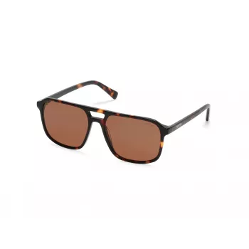 Óculos de sol Kenneth Cole KC3013-5752E homem - armação preta, lentes cinzentas, 57 mm