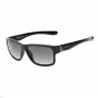 Óculos de sol KENNETH COLE MAN KC1246-5801B - Armação preta brilhante, lentes de policarbonato cinzentas, 58 mm