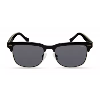 KENNETH COLE MAN KC2972-5301A Óculos de sol 53/18/145 mm armação quadrada preta lentes cinzentas