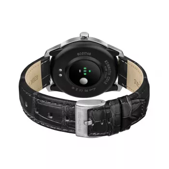 Relógio automático esqueleto de homem KENNETH COLE KCWGD2174061 - caixa de aço inoxidável de 45 mm, bracelete de pele castanha