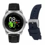 KENNETH COLE relógio esqueleto de homem automático KCWGD2174061 – 45 mm caixa de aço inoxidável, bracelete de pele castanha