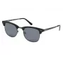 Kenneth Cole Óculos de sol retangulares de homem KC1330-5002X - armação preta lentes cinzentas UV400