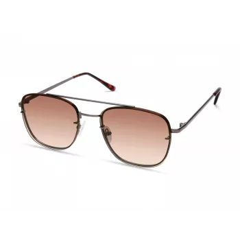 Óculos de sol retangulares de homem Kenneth Cole KC1399-5608F - preto/cinzento 56 mm