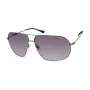 Óculos de sol retangulares de homem Kenneth Cole KC2984-6709B - Armação preta, lentes cinzentas fumadas