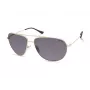 Óculos de Sol Retangulares de Homem Kenneth Cole KC2971-6032A - Armação Preta, Lentes Cinzentas, 60 mm