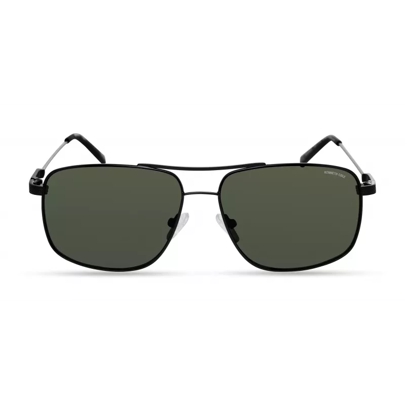 Kenneth Cole óculos de sol para homem KC2969-5902N – armação preta, lentes cinzentas, proteção UV400