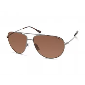 Kenneth Cole Óculos de sol de homem KC2971-6008E - armação preta, lentes cinzentas fumadas, 60 mm