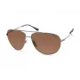 Kenneth Cole Óculos de sol de homem KC2971-6008E - armação preta, lentes cinzentas fumadas, 60 mm