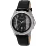 Relógio de homem KENNETH COLE IKC8095 44mm aço inoxidável quartzo analógico mostrador preto bracelete prateada