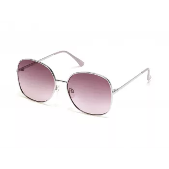 Óculos de sol retangulares de mulher KENNETH COLE KC2978-6010Z armação preta lentes cinzentas 60mm