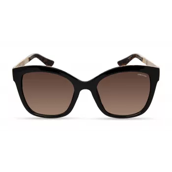 Óculos de sol de mulher KENNETH COLE KC2965-5401F - Armação geométrica em acetato com lentes cinzentas degradê - 54 mm