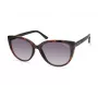 Óculos de sol de mulher KENNETH COLE KC2979-5501B - Armação retangular preta, lentes cinzentas fumadas, proteção UV400
