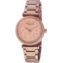 KENNETH COLE Relógio para mulher IKC0019 35mm Pulseira de malha em aço inoxidável tom ouro rosa