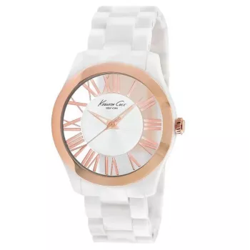 Relógio de mulher KENNETH COLE IKC4860 40mm ouro rosa aço inoxidável mesh