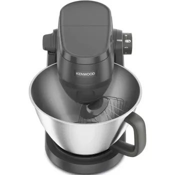 Kenwood KHC30.045GY 1000 W robot de cozinha com taça de 4,3 L, aço inoxidável, cinzento