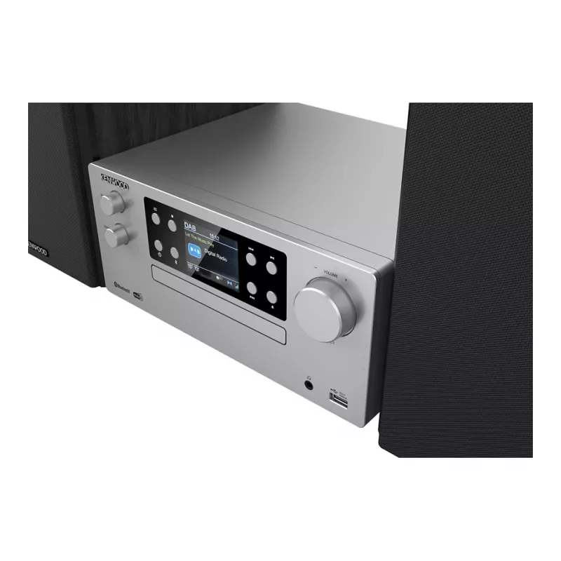 Kenwood M-925DAB-S microsistema de áudio doméstico 50 W prateado/preto