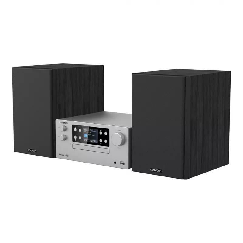 Kenwood M-925DAB-S microsistema de áudio doméstico 50 W prateado/preto