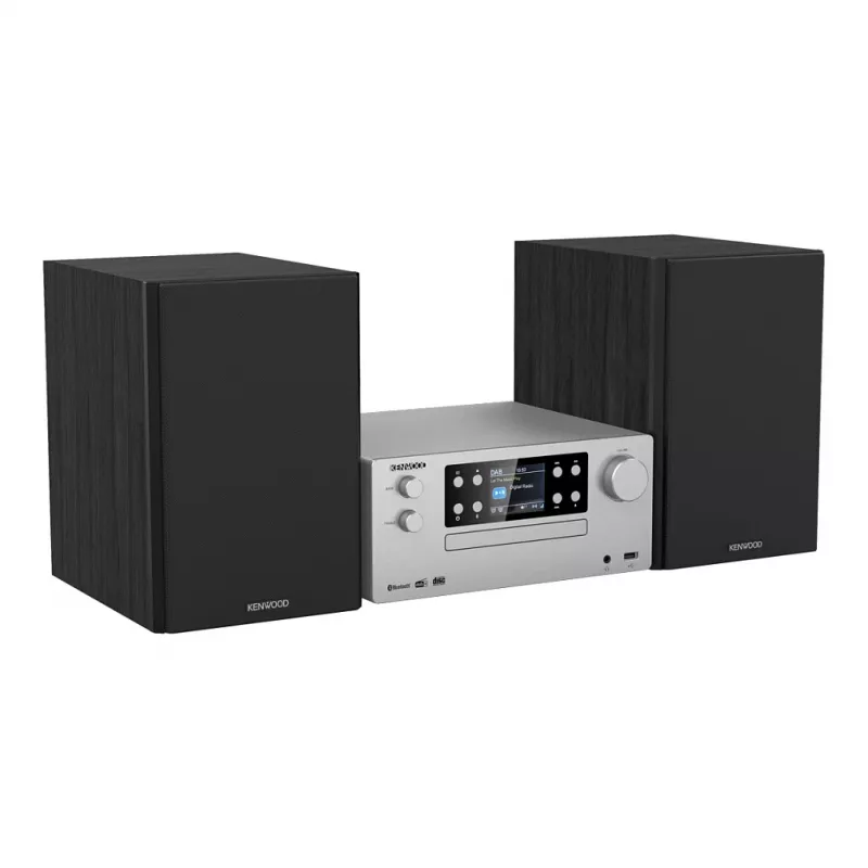 Kenwood M-925DAB-S microsistema de áudio doméstico 50 W prateado/preto