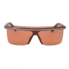Óculos de sol KENZO KZ40003I-48F unissexo Havana castanho degradê quadrados acetato