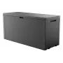 Keter 249384 Caixa de Armazenamento para Exterior Retangular Resina Clara 845L