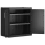 Keter Detroit XL Armário baixo 89x93x54 cm preto/cinzento