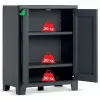 KETER armário de jardim Moby impermeável 100x80x44cm cinzento/preto