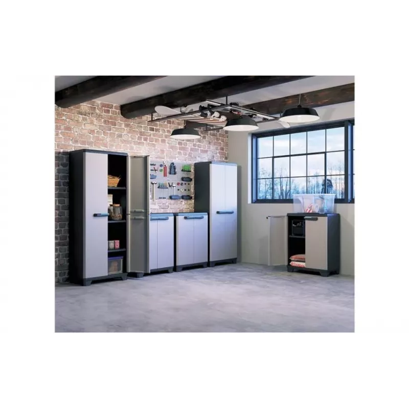 Keter Linear armário de garagem armário vertical universal