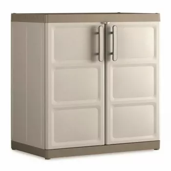 Armário KETER Low Excellence Cabinet XL IT - cinzento/preto