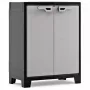 Armário de ferramentas KETER Titan Low 80x44x100cm cinzento escuro/preto