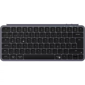 Keychron B1 Pro cinzento/preto layout DE teclado scissor-switch - Bluetooth