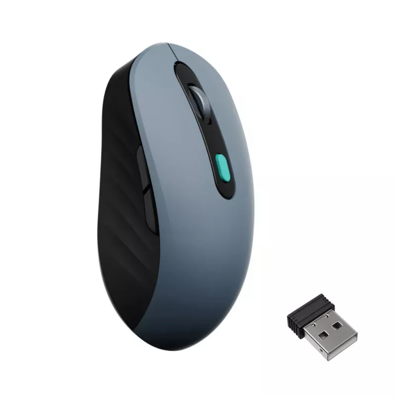 Conjunto de teclado e rato sem fios Keychron B33 80% TKL – preto/verde