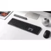 KEYCHRON B6 Pro teclado mecânico sem fios de perfil baixo (cinzento/preto, layout alemão, interruptor tesoura)