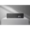 KEYCHRON B6 Pro teclado mecânico sem fios de perfil baixo (cinzento/preto, layout alemão, interruptor tesoura)