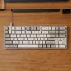 Teclado mecânico com fios Keychron C1 Pro 8K 80% Super Red Hot-swappable RGB