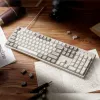 Teclado mecânico personalizado com fios Keychron C2 Pro 100% 8K Super Red Switch Hot-Swap RGB