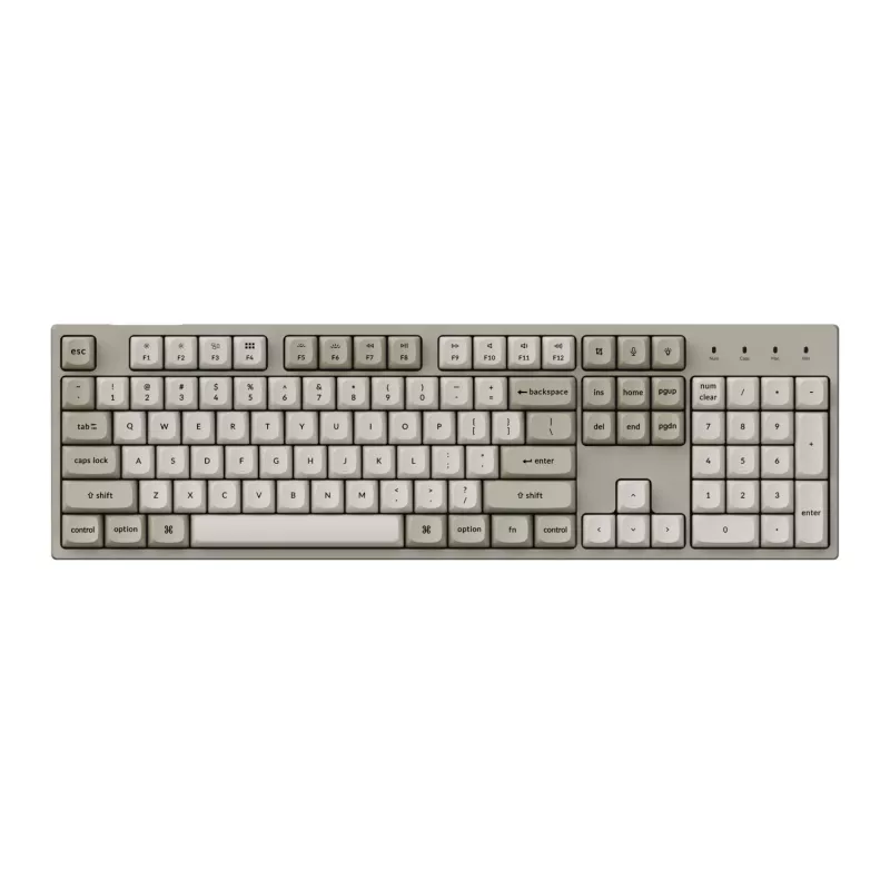 Teclado mecânico personalizado com fios Keychron C2 Pro 100% 8K Super Red Switch Hot-Swap RGB