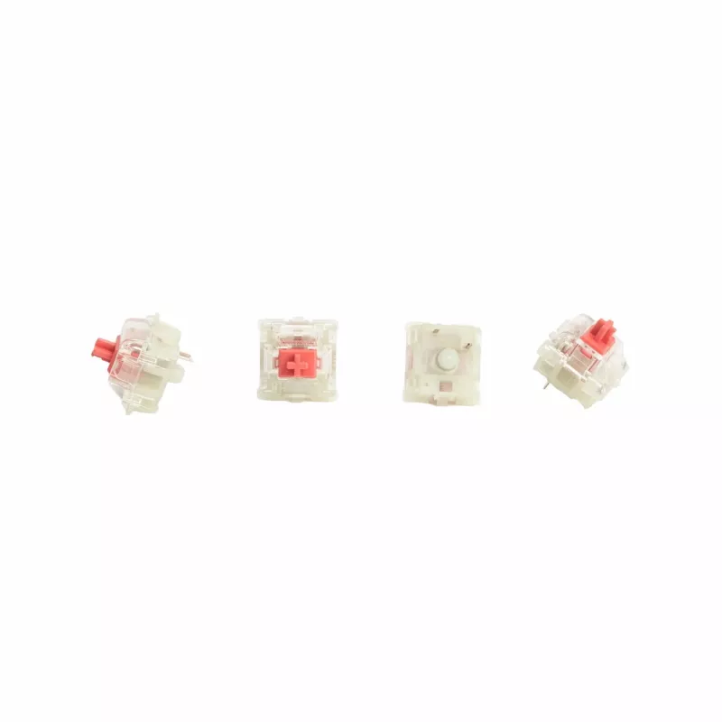 Conjunto de switches Keychron CHERRY MX2A Red RGB (pack de 35, linear, pré-lubrificado)