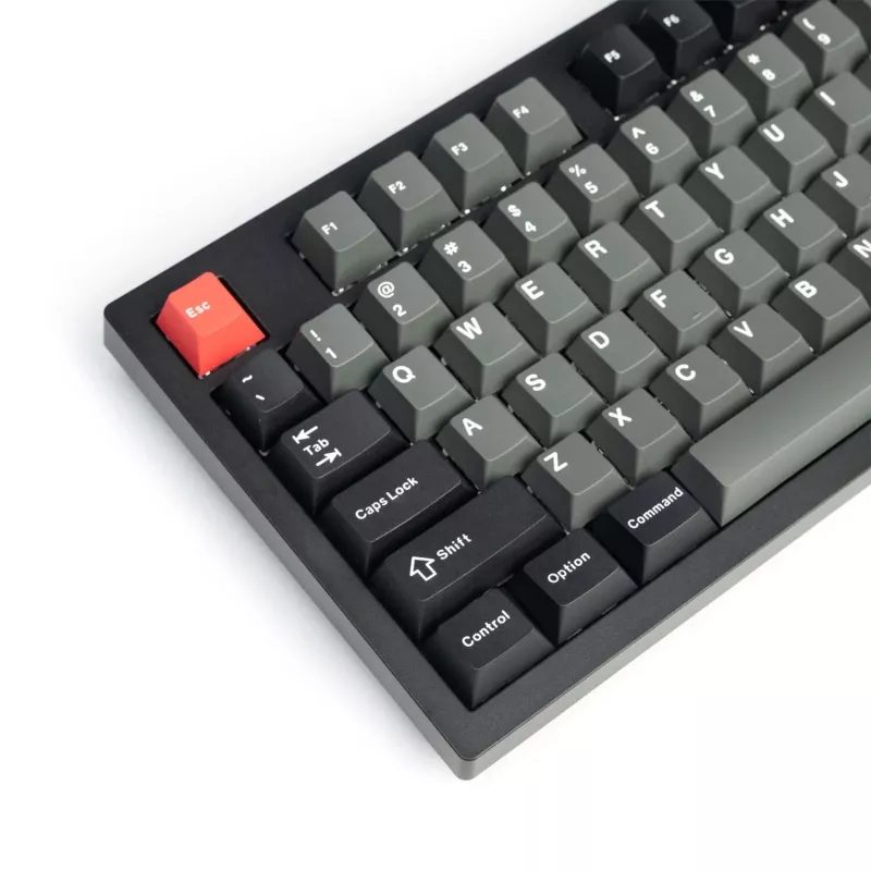 Keychron Cherry Profile Dolch Red PBT Conjunto completo de keycaps