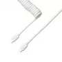 Keychron Cabo Aviator enrolado branco