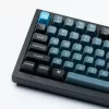 Keychron Double Shot KSA PBT Conjunto de keycaps, cinzento escuro/cinzento/azul