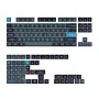 Keychron Double Shot KSA PBT Conjunto de keycaps, cinzento escuro/cinzento/azul