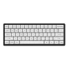 Conjunto completo de teclas Keychron Double Shot PBT OSA - preto/branco