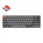 Teclado mecânico sem fios Keychron K7 Max QMK/VIA 65% | switches Red
