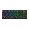 Teclado mecânico sem fios Keychron K8 QMK 80% TKL V2 com switches Red - preto